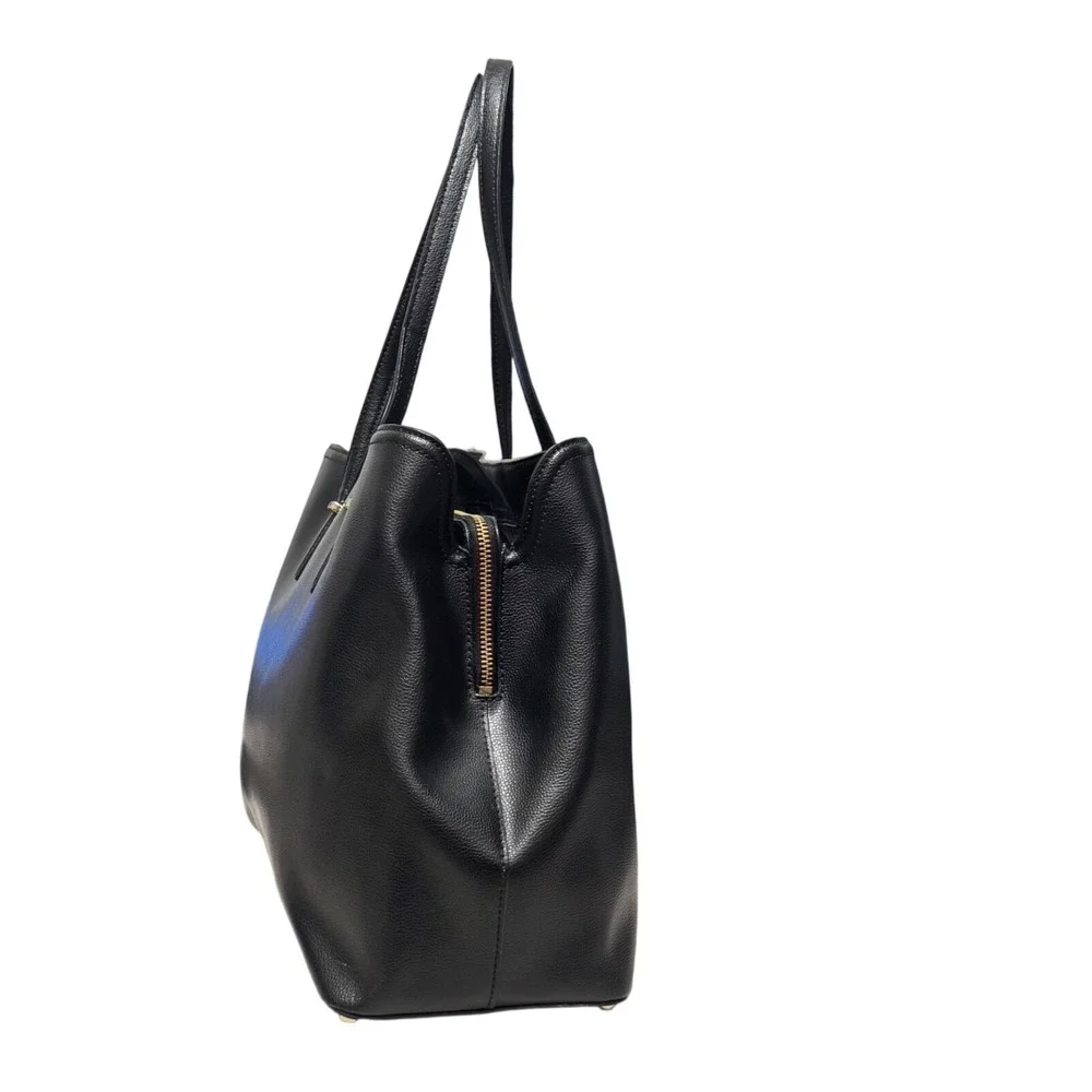 Kate Spade Wellesley Elena Shoulder Satchel Bag Women Black Leather